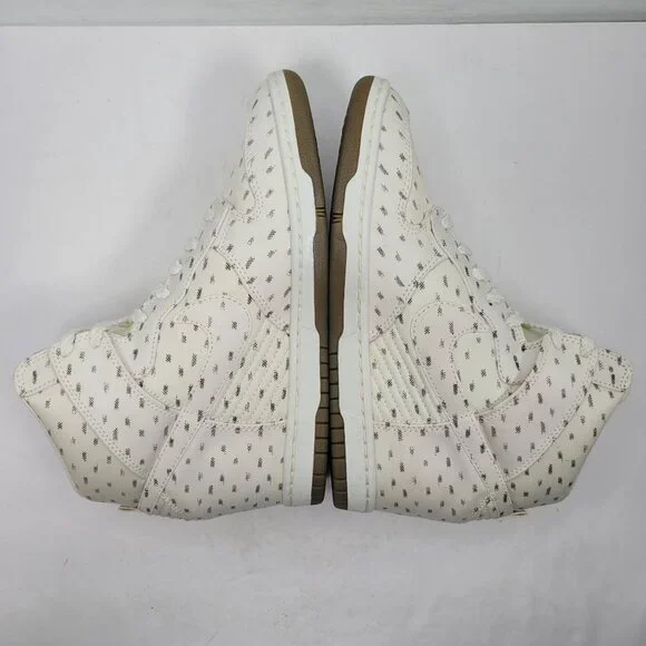 Nike Dunk Sky Hi Hidden Wedge Women's Cream Sneakers 543258-100 US Size 9 - Picture 6 of 9